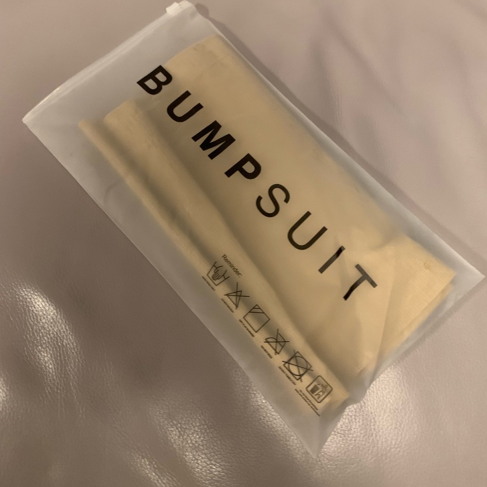 Bumpsuit support waist trainer Beige size M